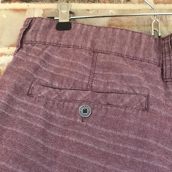 Retrofit Mauve Tailored Men’s Cotton Shorts - Picture 8 of 10